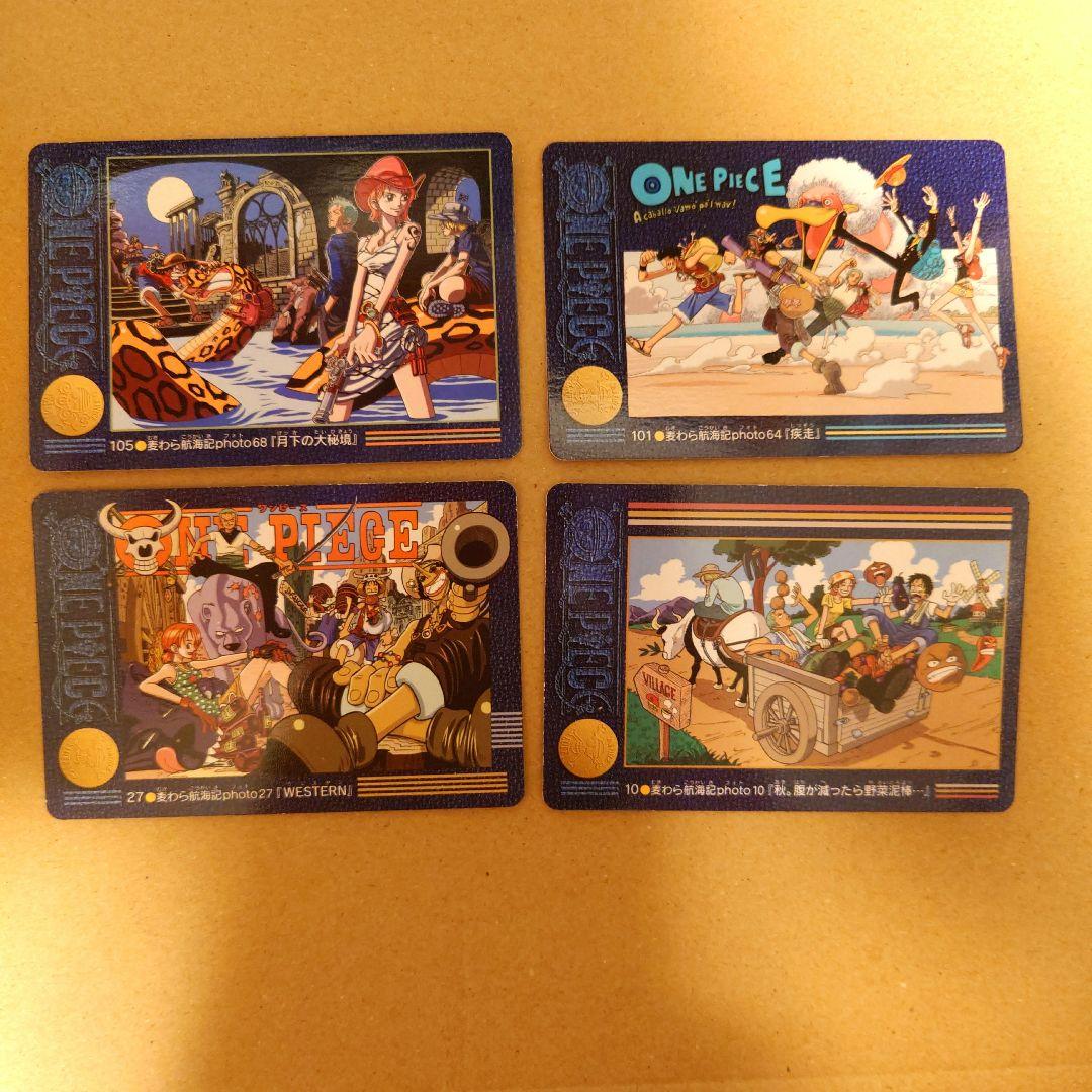 One Piece One Piece Visual Adventure 4 Card Set — Japanese