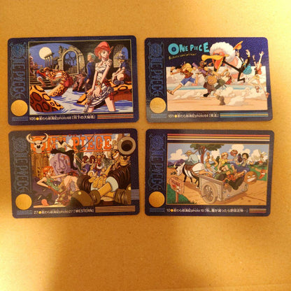 One Piece One Piece Visual Adventure 4 Card Set — Japanese