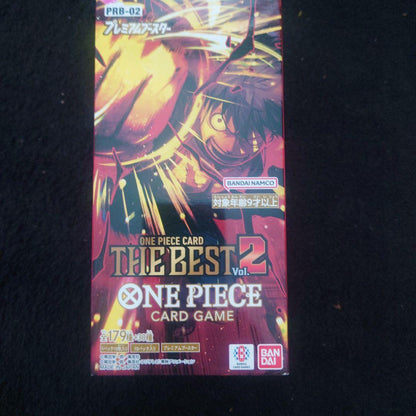 One Piece One Piece Card THE BEST 2 Box Box — Japanese