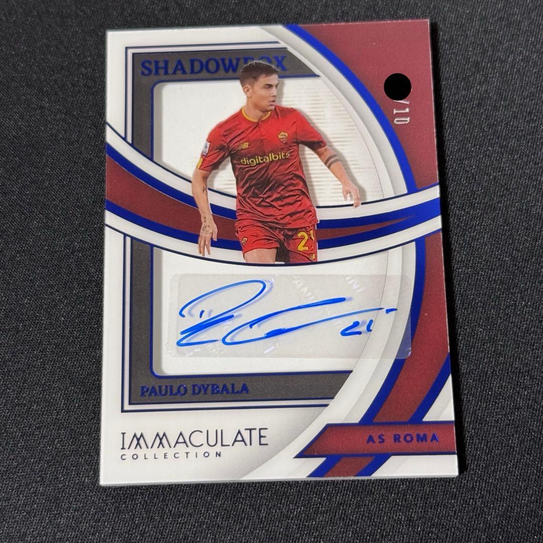 Paulo Dybala Autograph PANINI IMMACULATE — Japanese