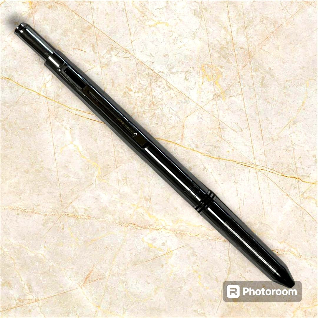 Silver Pilot 1+1 Multi-Functional Ballpoint Pen with push-button and mechanical pencil function
