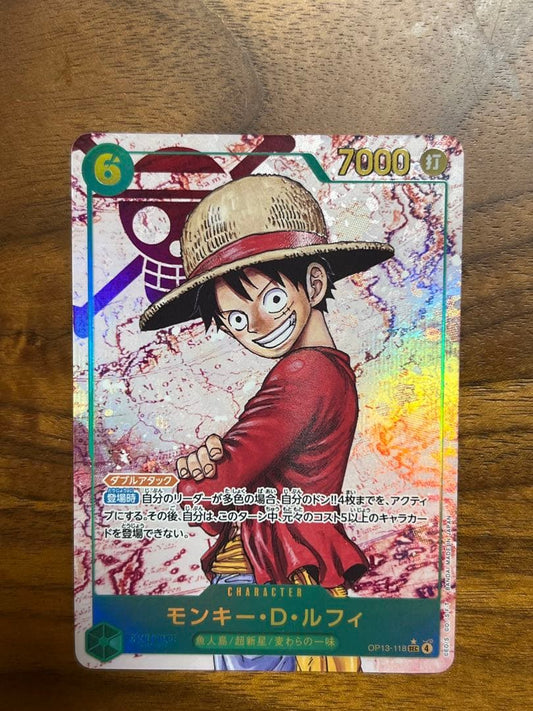 One Piece Monkey D. Luffy SEC — OP13-118 — Japanese