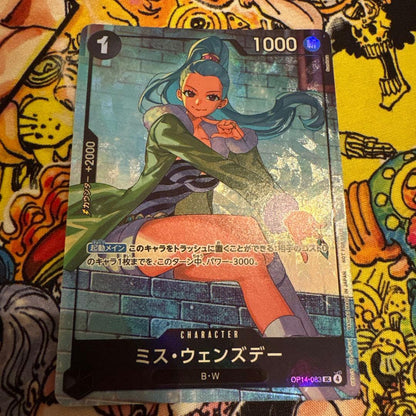 One Piece Miss Wednesday — OP14-083 — Japanese