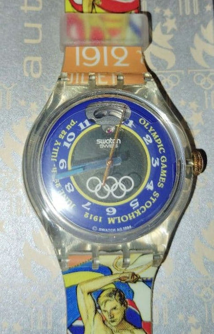 swatch SAZ103 Automatic Men's — Japanese