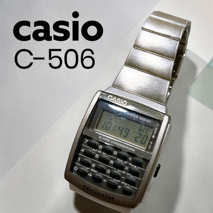 CASIO CA-506 Digital Men's Watch — Japanese