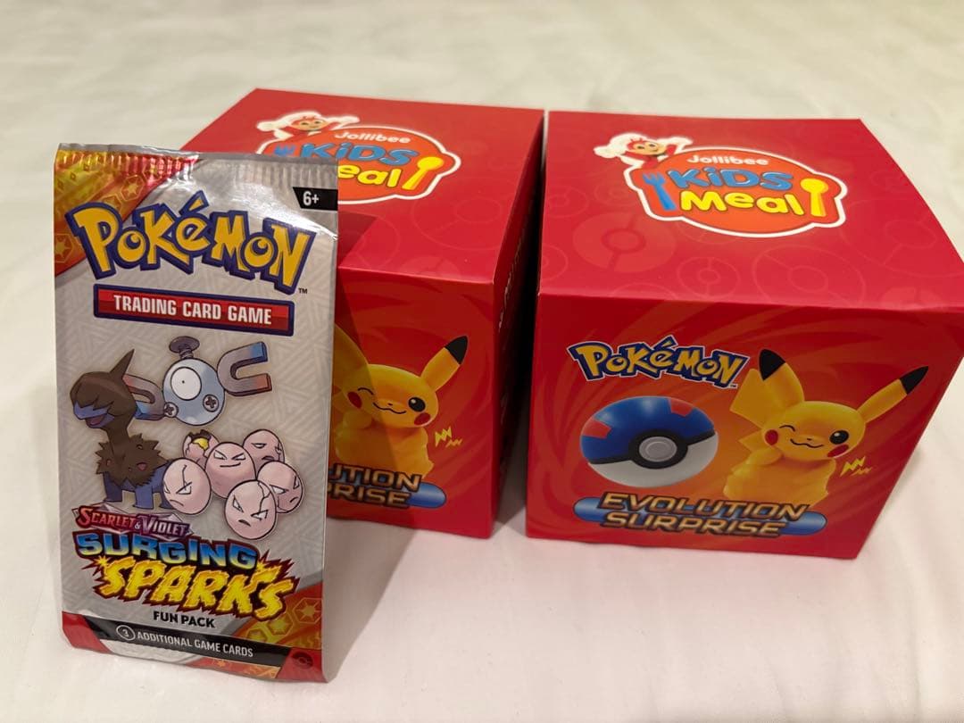 Pokemon Pokémon Trading Card Game & Jollibee Kids Meal Set Pack — Japanese