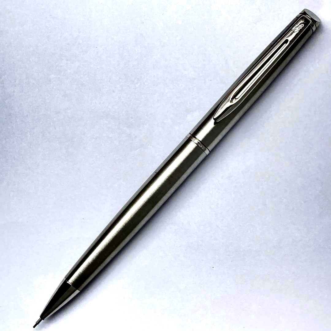 Waterman Mechanical Pencil in stainless steel with 0.5mm lead and unused eraser