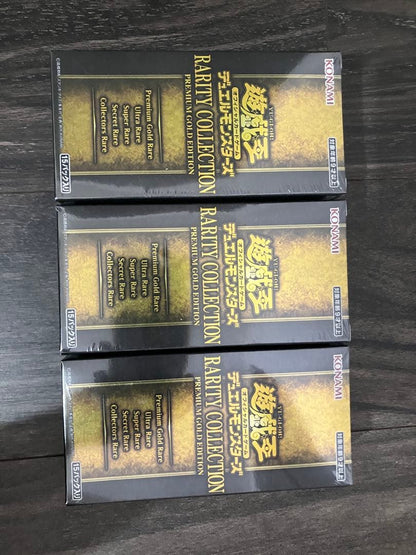 Yu-Gi-Oh Unopened Yu-Gi-Oh! Rarity Collection 3BOX Set Box — Japanese
