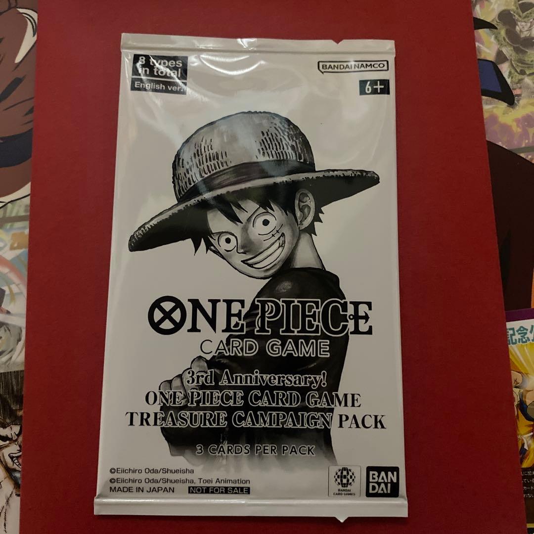 One Piece One Piece 3rd Anniversary Treasure Pack Campaign (English Version) Pack — English