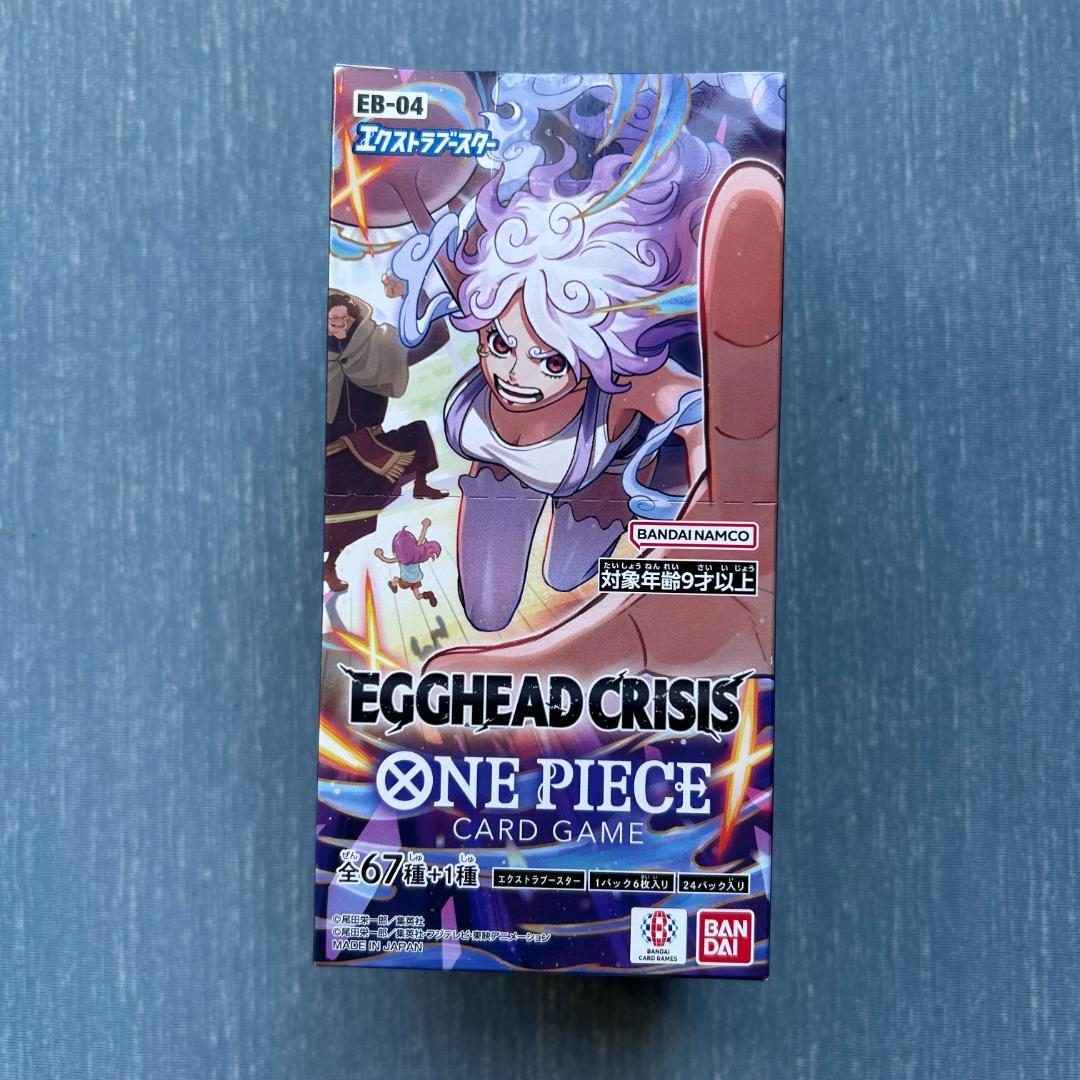 One Piece One Piece Egghead Crisis 1box Tape Attachment Box — EGGHEAD CRISIS EB-04 — Japanese