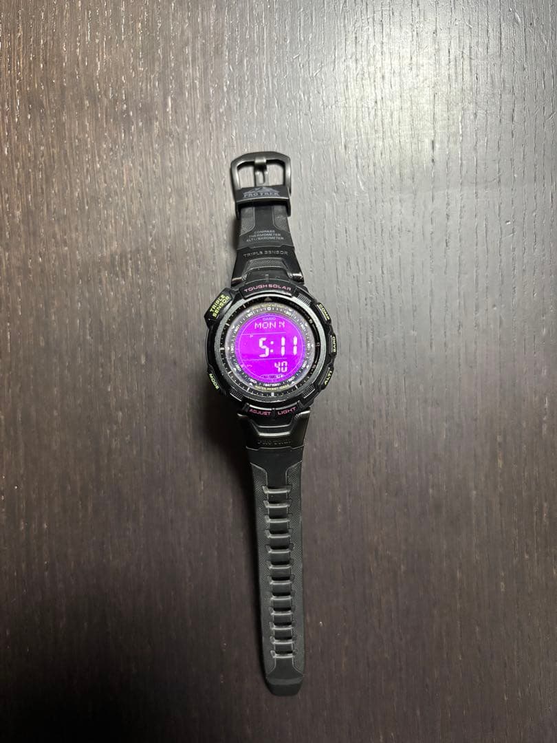 CASIO PRG-240T-7A3 Solar Men's Watch — Japanese