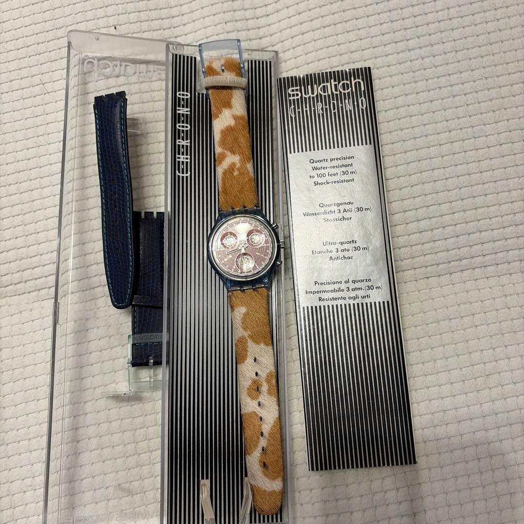 swatch CHRONO ANIMAL Analog Men's — Japanese