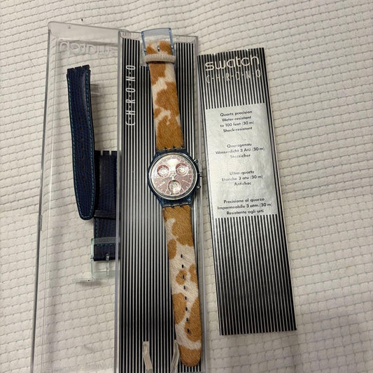 swatch CHRONO ANIMAL Analog Men's — Japanese