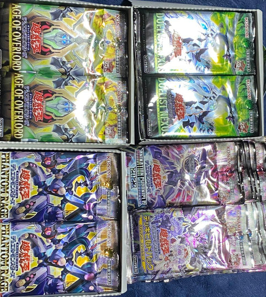 Yu-Gi-Oh Phantom Rage, Age of Overload, Duelist Nexus Set of 5 Pack — Japanese