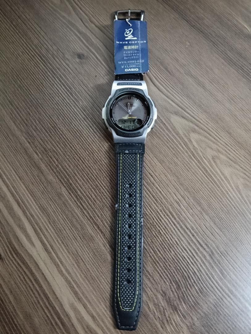 CASIO WVA-100 Digital Men's Watch — Japanese