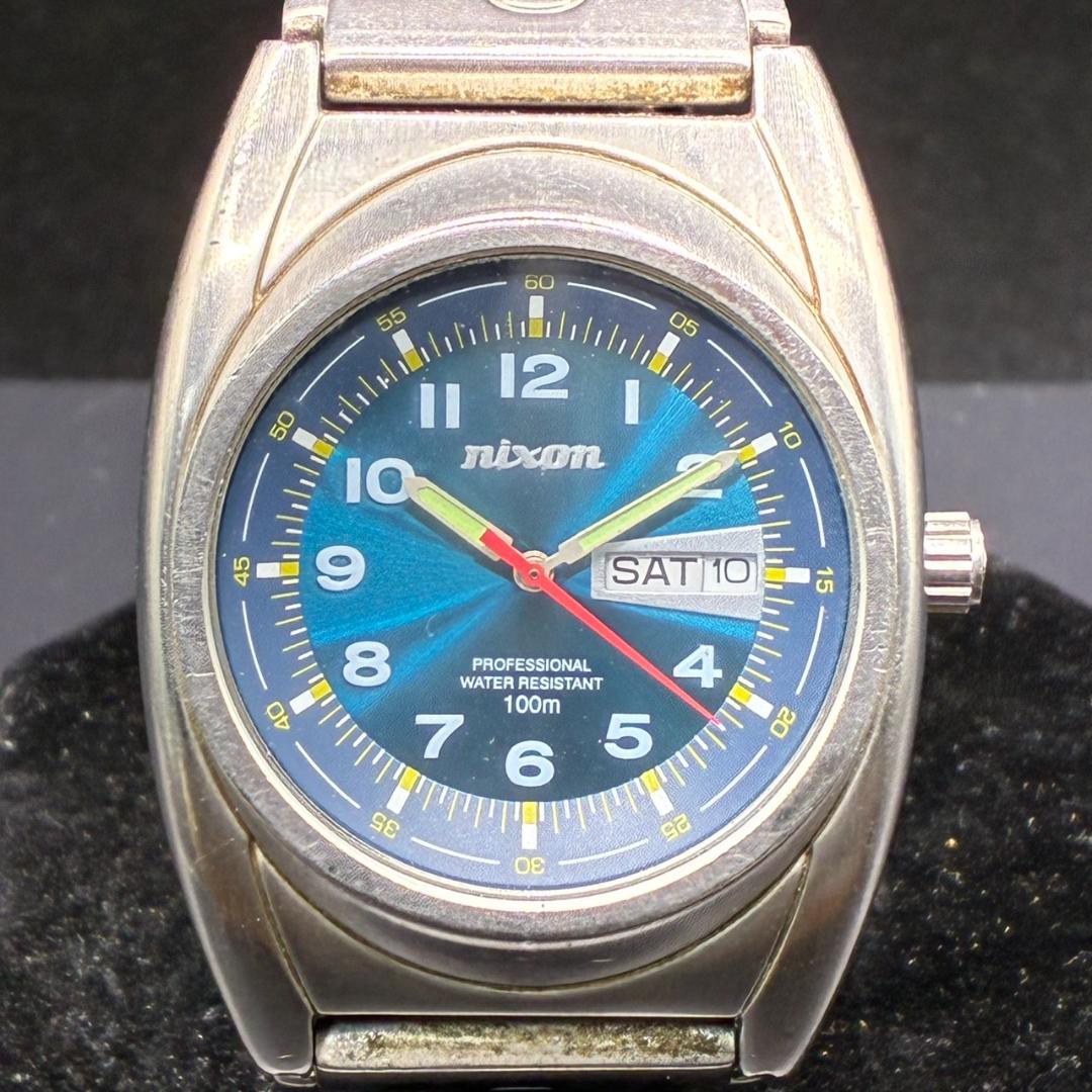 NIXON The Don Blue Quartz Men's Watch — Japanese