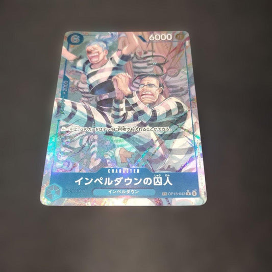 One Piece One Piece Card Impel Down Prisoner R Parallel Treasure Rare R — Japanese