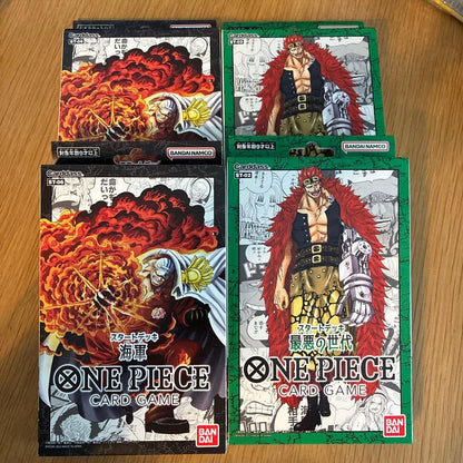 One Piece One Piece Card Game Start Deck Navy Worst World Box L — Japanese