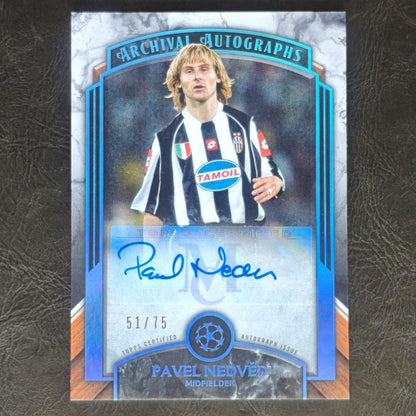 Pavel Nedved Juventus Signed — Japanese