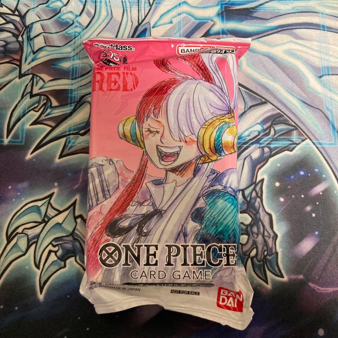 One Piece One Piece Card One Piece Film Red Unopened Tutorial Deck Pack — Japanese