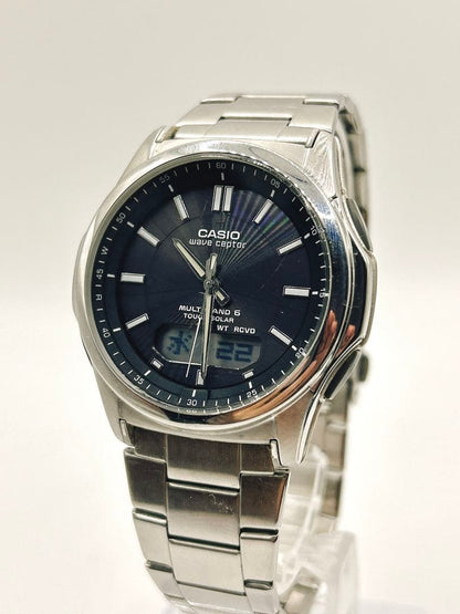 CASIO WVA-M630 Solar Men's Watch — Japanese