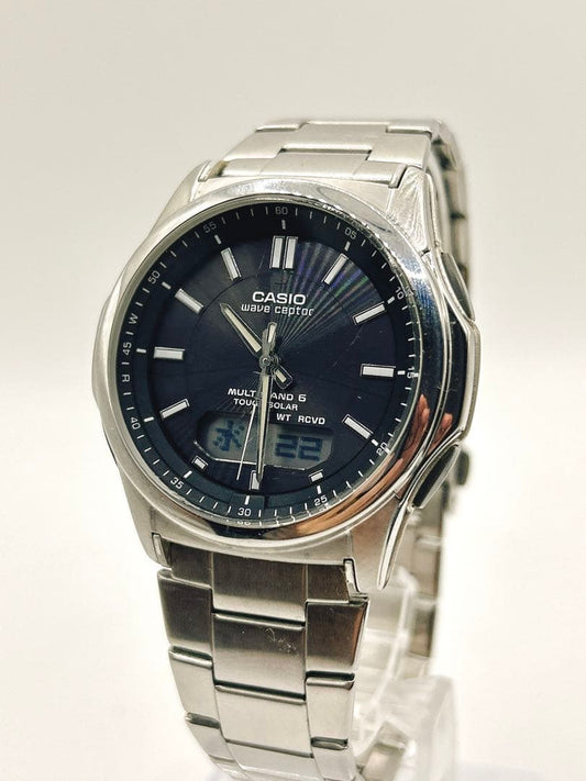 CASIO WVA-M630 Solar Men's Watch — Japanese