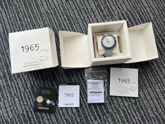 swatch Mission Gemini 1965 Quartz Men's — Japanese