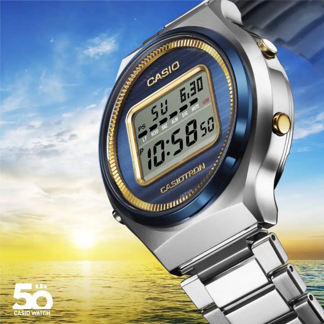 CASIO TRON50周年復刻版限定モデル Solar Men's Watch — Japanese