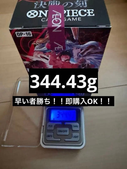 One Piece ONE PIECE Card Game: Battle of the Decisive Moment Unopened BOX Box SR — Japanese