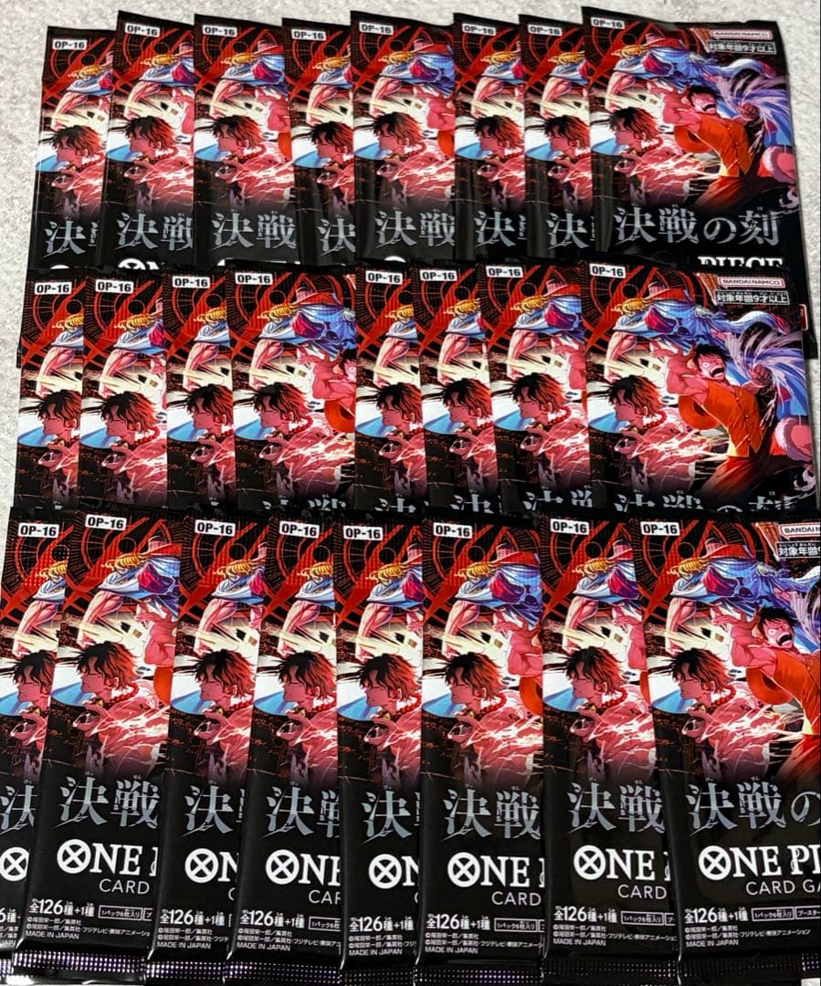 One Piece One Piece Card Game: Decisive Battle Barapack 24 Packs Pack — Japanese