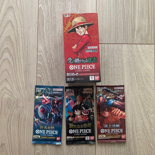 One Piece One Piece Card Unopened Box Pack Inherited Will New Emperor Box — Japanese
