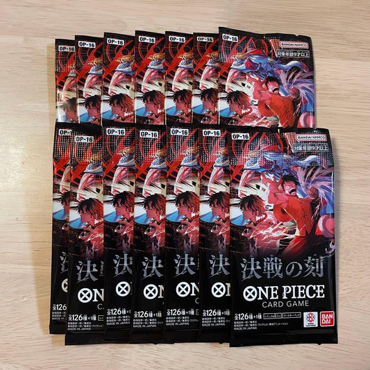 One Piece One Piece Card Game: Decisive Battle Moment Pack — OP-16 — Japanese
