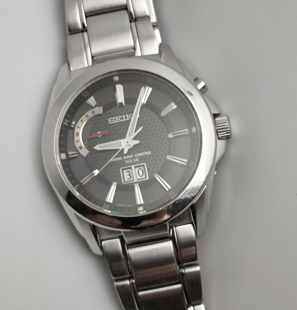 SEIKO SS015G Solar Men's Watch — Japanese
