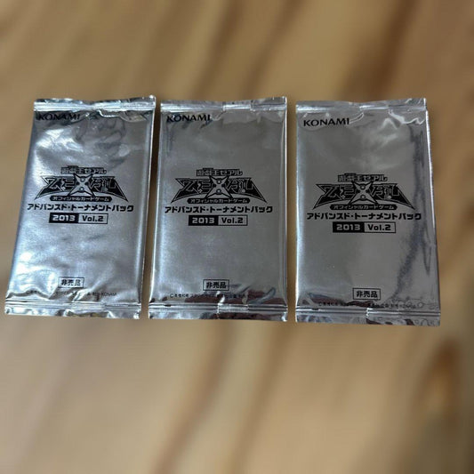 Yu-Gi-Oh Yu-Gi-Oh! ZEXAL Advanced Tournament Pack 2013 Vol.2 Unopened Pack Ultra Rare — Japanese