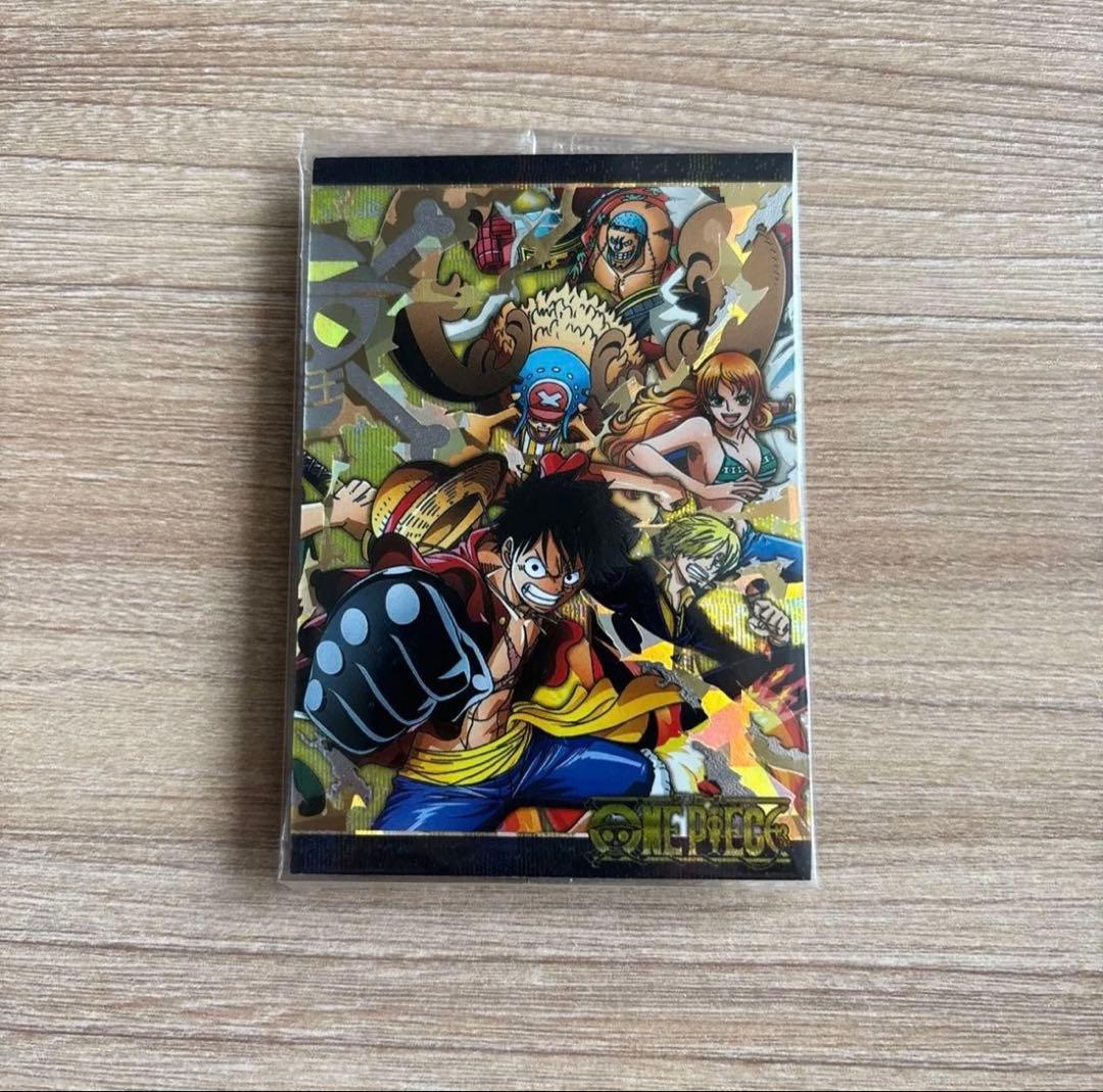 One Piece One Piece Collection Card Straw Hat Crew Hologram SEC — Japanese