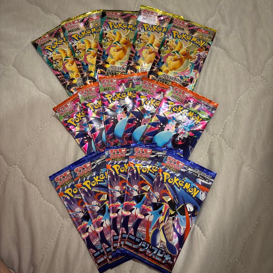 Pokemon Pokémon Card Game MEGA Dream EX Inferno Ninja Spinner Pack — Japanese