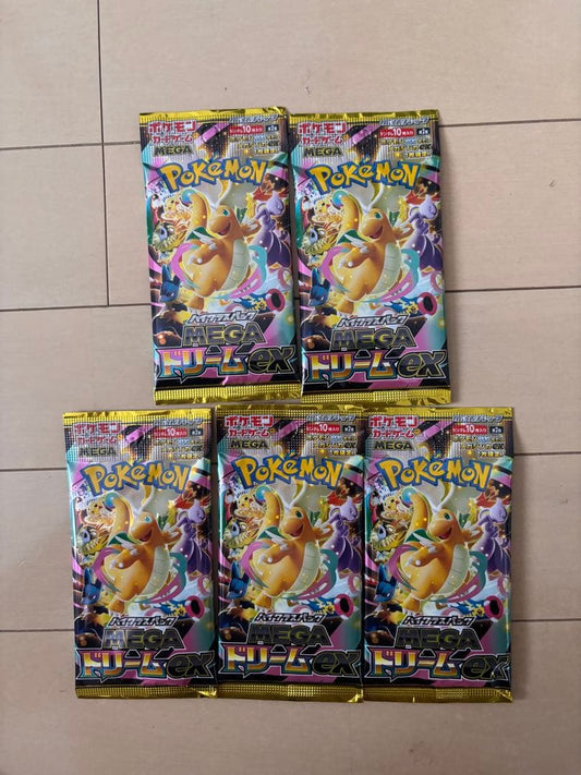 Pokemon Mega Dream ex Pack — M High Class Pack MEGA Dream ex — Japanese