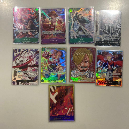 One Piece ONE PIECE Card Parallel SEC Rear Para — Japanese