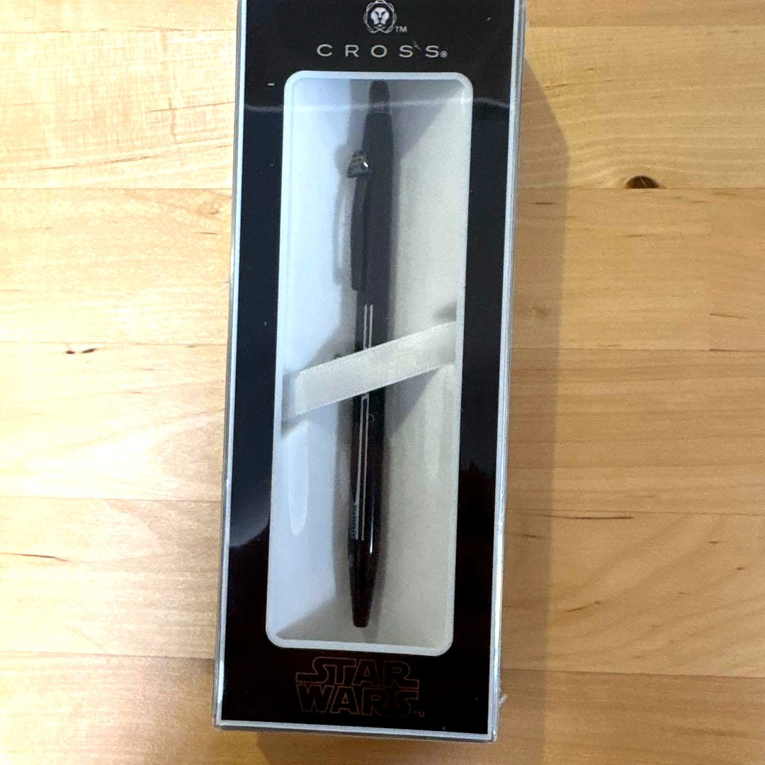 Star Wars Darth Vader ballpoint pen in unopened packaging with black and red design