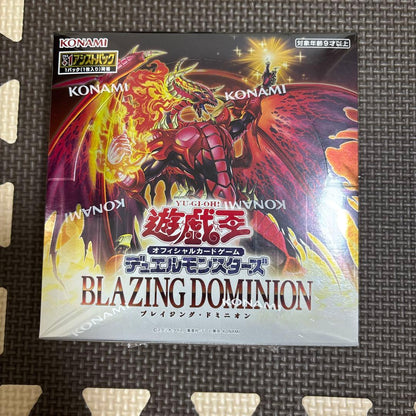 Yu-Gi-Oh Yu-Gi-Oh! OCG Blazing Domiion 1BOX Shrink-wrapped Box — Japanese
