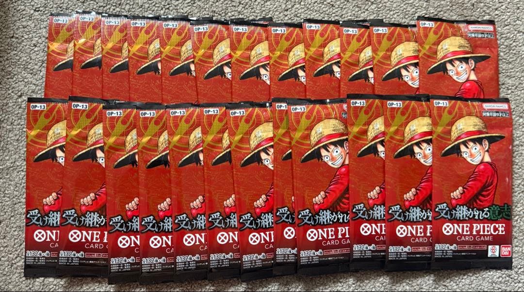 One Piece Will of the Legacy Tape Cut Pack L — Japanese