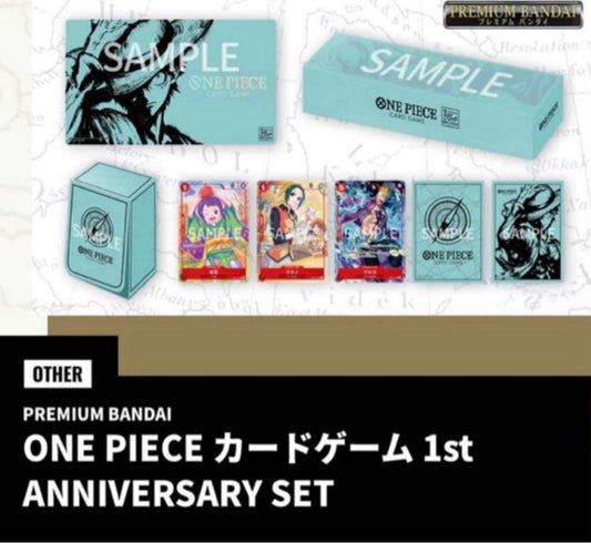 One Piece One Piece Card 1st Anniversary Set Box — Japanese