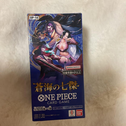 One Piece One Piece Card Game OP-14 The Seven Warlords of the Sea 1BOX Tape-in Box — OP-14 — Japanese