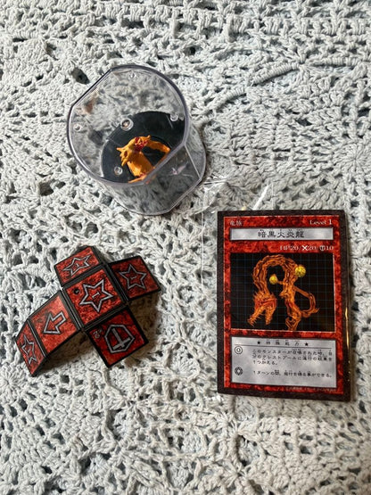 Yu-Gi-Oh Dark Fire Dragon of the Dungeon Dice Monsters — Japanese