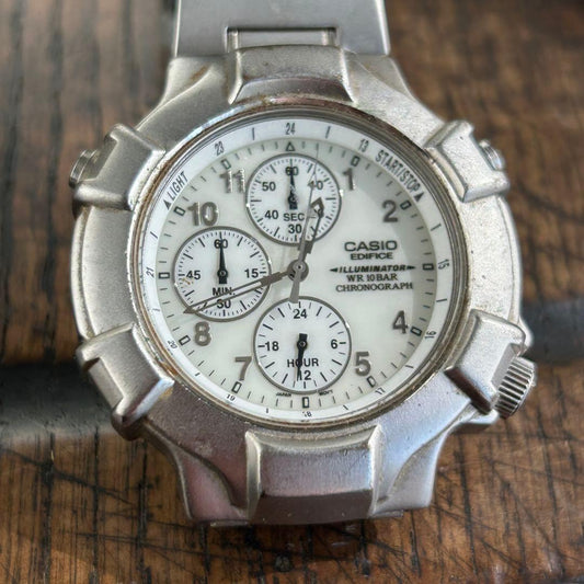 CASIO EDIFICE EFV-570D Quartz Men's Watch — Japanese