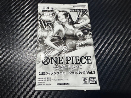 One Piece One Piece Card Game Judge Promotion Pack Vol.3 Unopened Pack — Japanese