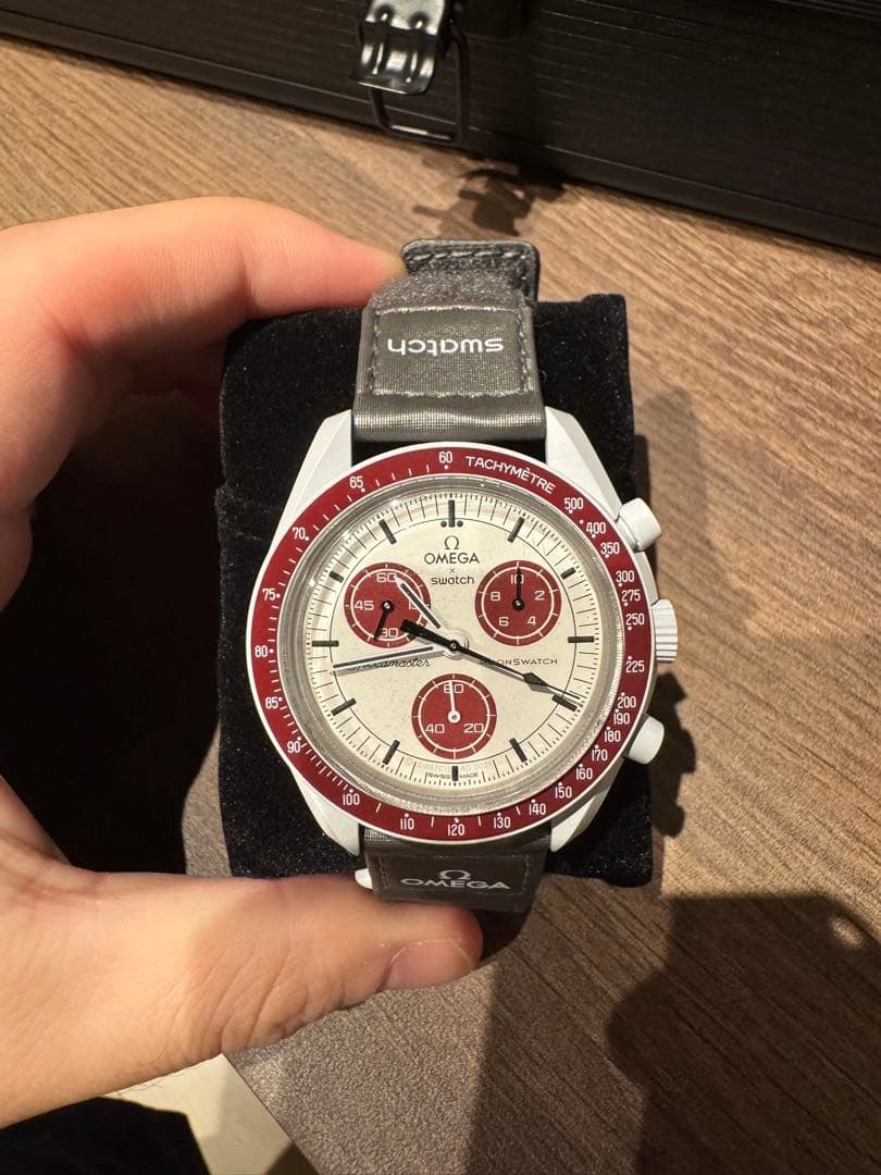 swatch Mission to Pluto Quartz Men's — Japanese