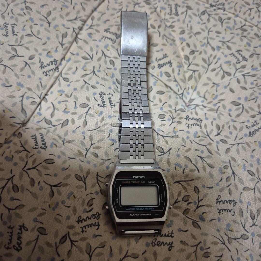 CASIO WIDE TEMP-LC WW-34 Digital Men's Watch — Japanese