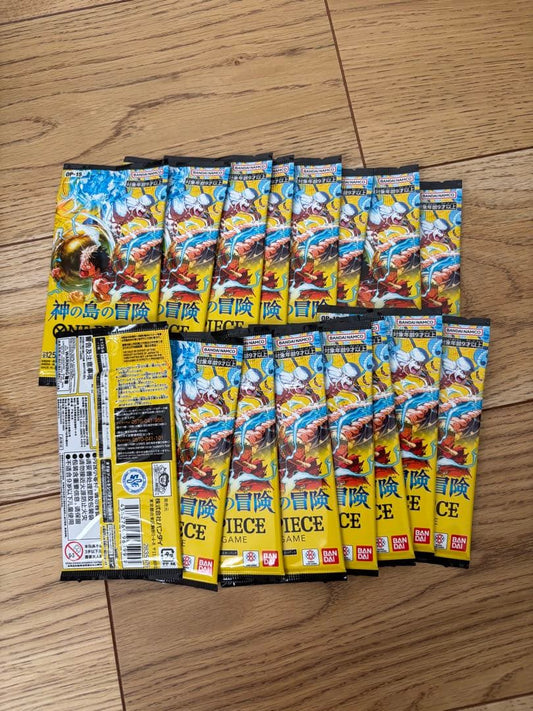 One Piece One Piece Card Game: Adventure on the Island of Gods Pack — Japanese