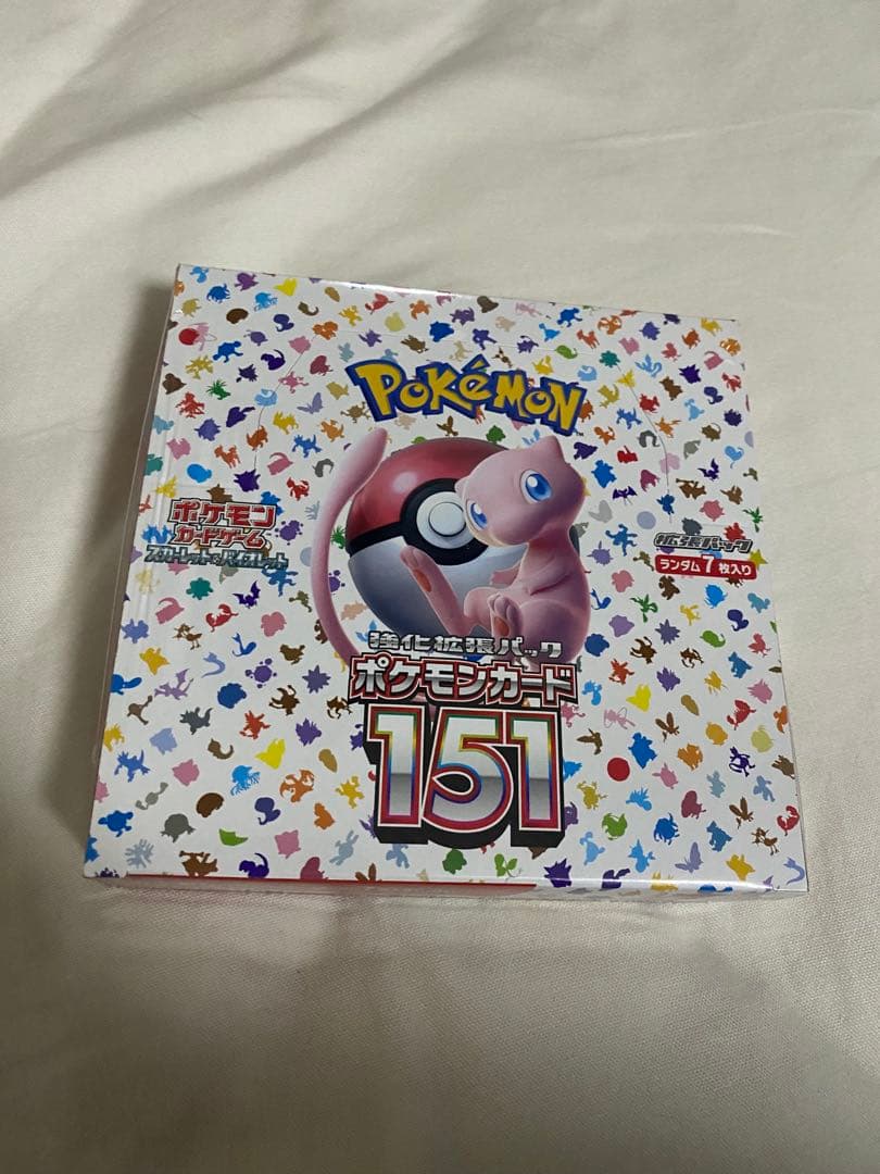 Pokemon Pokémon Card 151 BOX Unopened with Shrink Wrap Box — Japanese